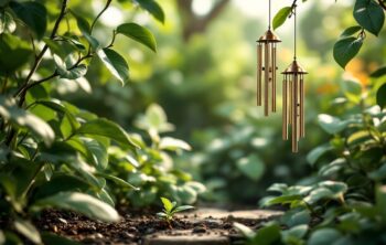 Associer Plantes et Carillons pour un Espace Envoûtant