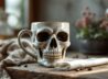 Crâne et céramique : quand les mugs tête de mort s’invitent dans votre déco intérieure