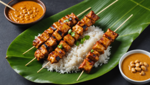 découvrez comment préparer facilement le nasi goreng et les brochettes satay chez vous avec nos recettes simples et savoureuses, idéales pour un voyage culinaire en indonésie.