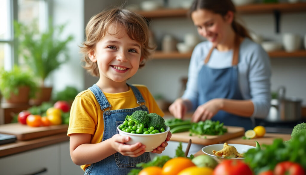 découvrez des astuces simples et ludiques pour aider vos enfants à apprécier les légumes verts. rendez les repas amusants et savoureux pour encourager les petits à manger sainement chaque jour !