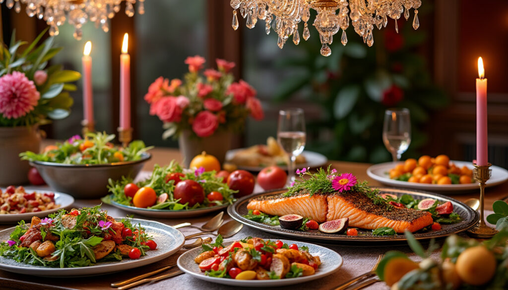 découvrez des recettes festives et équilibrées pour sublimer vos grandes occasions. régalez-vous avec des plats sains, savoureux et conviviaux, parfaits pour célébrer sans culpabiliser.