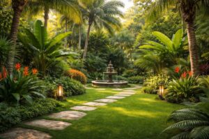 découvrez comment créer un jardin paysager aux accents tropicaux grâce à nos astuces pratiques et inspirations pour un espace verdoyant et exotique chez vous.