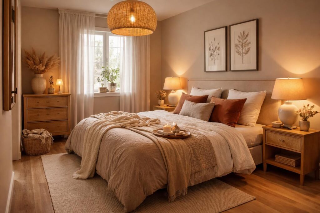 Créer une chambre parentale cosy et chaleureuse pour des nuits apaisantes