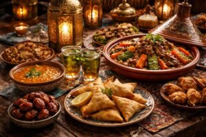 découvrez des recettes savoureuses et traditionnelles pour célébrer le mois sacré du ramadan avec délices et convivialité.
