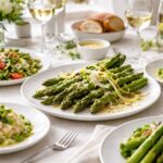 découvrez nos délicieuses recettes à base d'asperges vertes pour apporter fraîcheur et saveurs à vos repas. idées simples et gourmandes à essayer dès aujourd'hui !