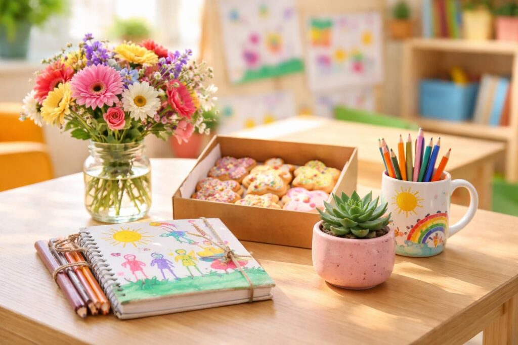 découvrez des idées originales et personnalisées de cadeaux pour remercier la maîtresse de maternelle, parfaits pour marquer la fin d'année scolaire avec gratitude et créativité.