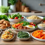 découvrez un menu type pour une semaine de repas familiaux équilibrés, alliant saveurs et nutrition pour toute la famille.