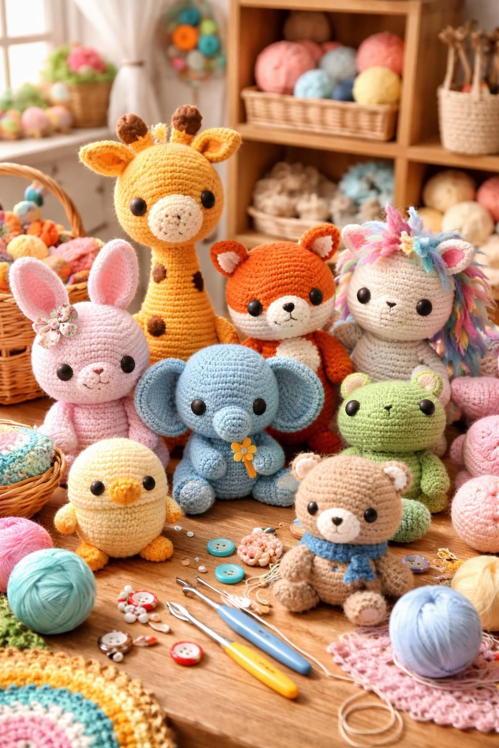 découvrez des modèles gratuits pour créer facilement des animaux au crochet, parfaits pour les débutants et les passionnés d'artisanat.