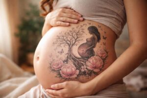 découvrez comment les tatouages de maternité célèbrent la beauté et la force de la maternité à travers des œuvres d'art corporel uniques et significatives.