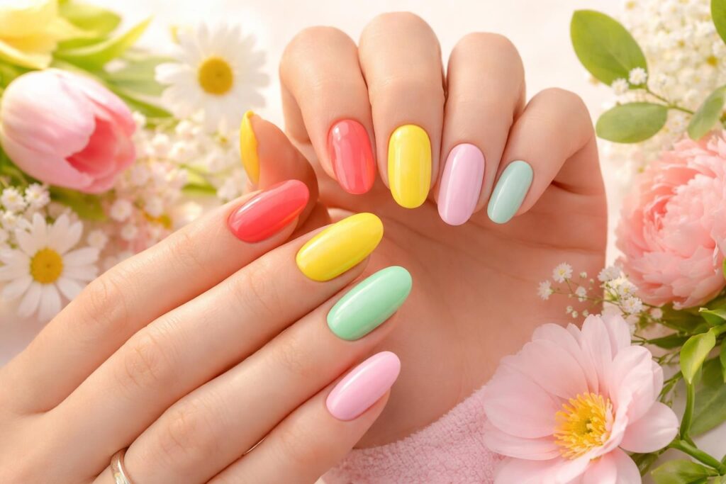 découvrez les dernières tendances des ongles en gel pour ce printemps et sublimez vos mains avec des couleurs éclatantes et modernes. adoptez un look frais et élégant dès maintenant !