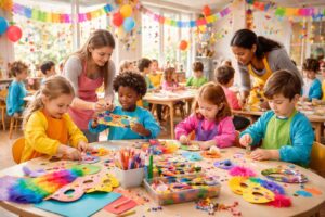 découvrez des idées de bricolage originales pour animer le carnaval à la crèche avec des ateliers créatifs amusants et adaptés aux tout-petits.