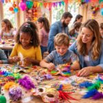 participez à nos ateliers créatifs et vivez un carnaval haut en couleurs rempli d'imagination, de joie et de créations originales pour petits et grands.