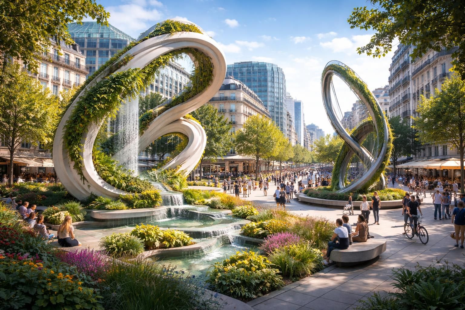 découvrez l'exploration créative de l'art du paysage urbain, un voyage artistique mêlant innovation et représentation des environnements citadins.