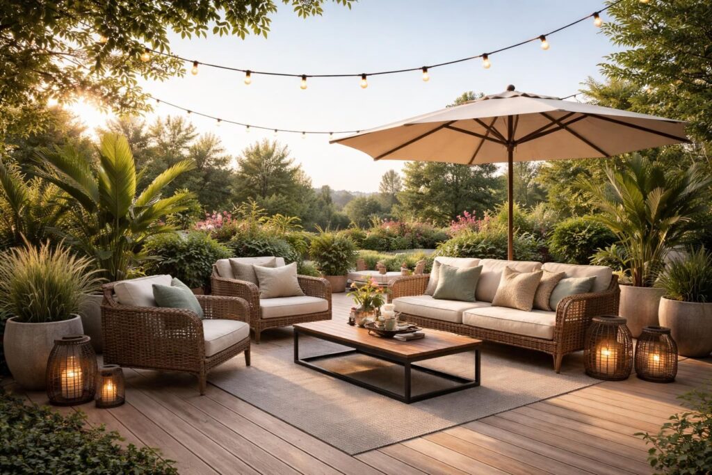 découvrez des idées inspirantes pour aménager votre terrasse extérieure et créer un espace convivial et élégant où profiter des beaux jours.