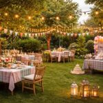 découvrez des idées créatives et originales pour décorer votre jardin lors d'un anniversaire et créer une ambiance festive et unique.