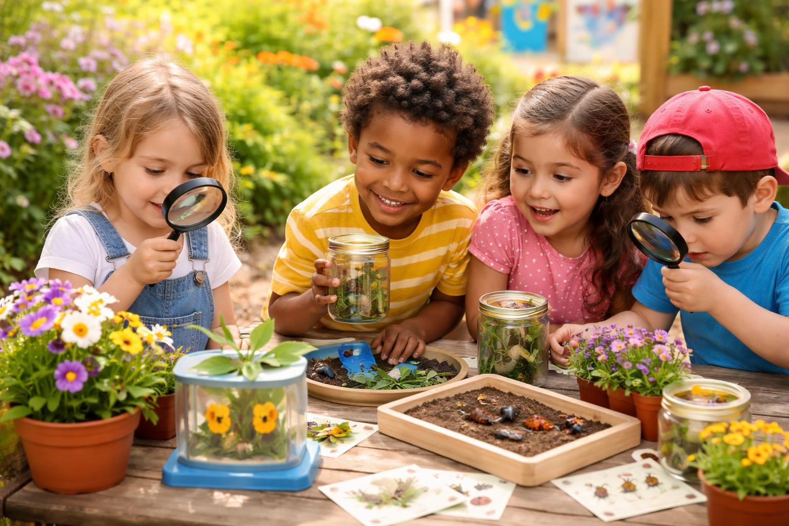 découvrez des idées d'activités printanières ludiques et éducatives pour la crèche, favorisant l'éveil et le développement des tout-petits.