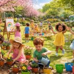 découvrez des idées d'activités printanières ludiques et éducatives pour stimuler les tout-petits en crèche durant la saison du printemps.