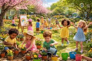 découvrez des idées d'activités printanières ludiques et éducatives pour stimuler les tout-petits en crèche durant la saison du printemps.