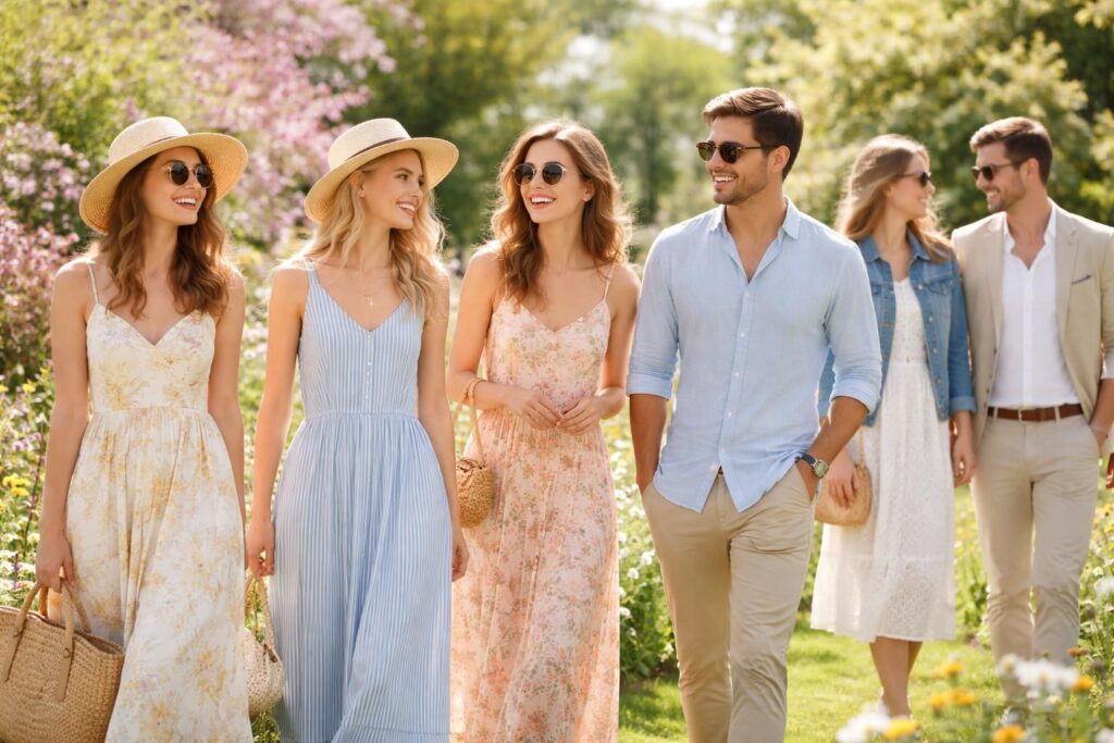 découvrez nos idées de tenues printanières pour adopter un look frais et stylé en toute simplicité. inspirez-vous des tendances mode du printemps pour renouveler votre garde-robe avec élégance.