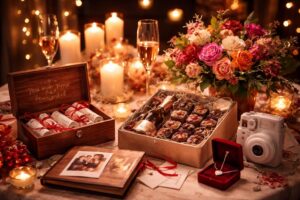 découvrez des idées originales de cadeaux pour une saint-valentin inoubliable et faites fondre le cœur de votre moitié avec des surprises uniques et pleines d'amour.