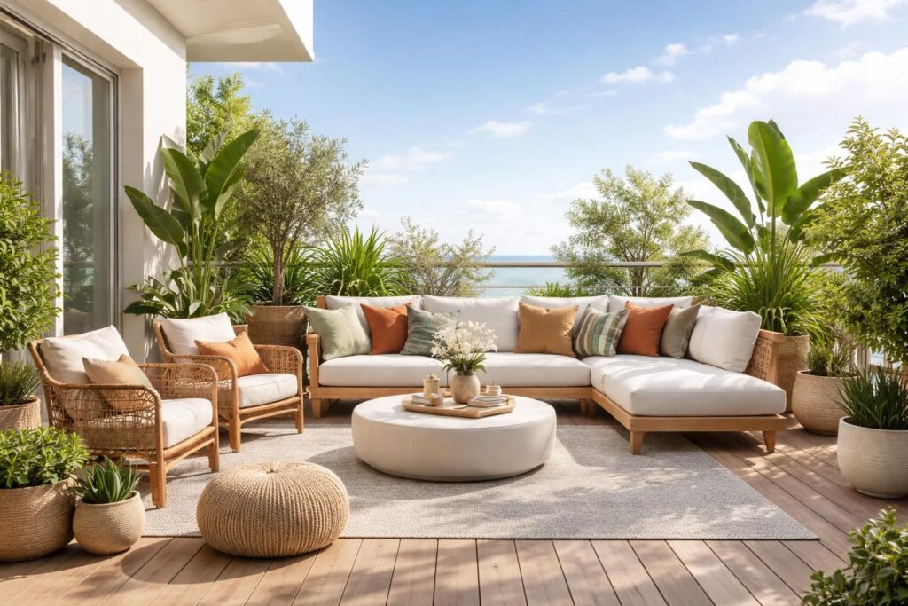 découvrez des idées créatives et une inspiration unique pour aménager votre terrasse avec style et élégance, et transformez votre espace extérieur en un véritable havre de paix.