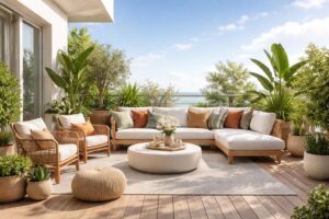 découvrez des idées créatives et une inspiration unique pour aménager votre terrasse avec style et élégance, et transformez votre espace extérieur en un véritable havre de paix.