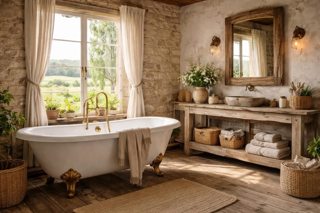 découvrez des idées inspirantes pour aménager des salles de bains au charme authentique de la campagne, alliant rusticité et élégance pour un espace chaleureux et naturel.