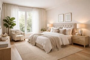 découvrez des idées créatives pour aménager une chambre parentale alliant confort et style, et transformez votre espace en un havre de paix élégant.