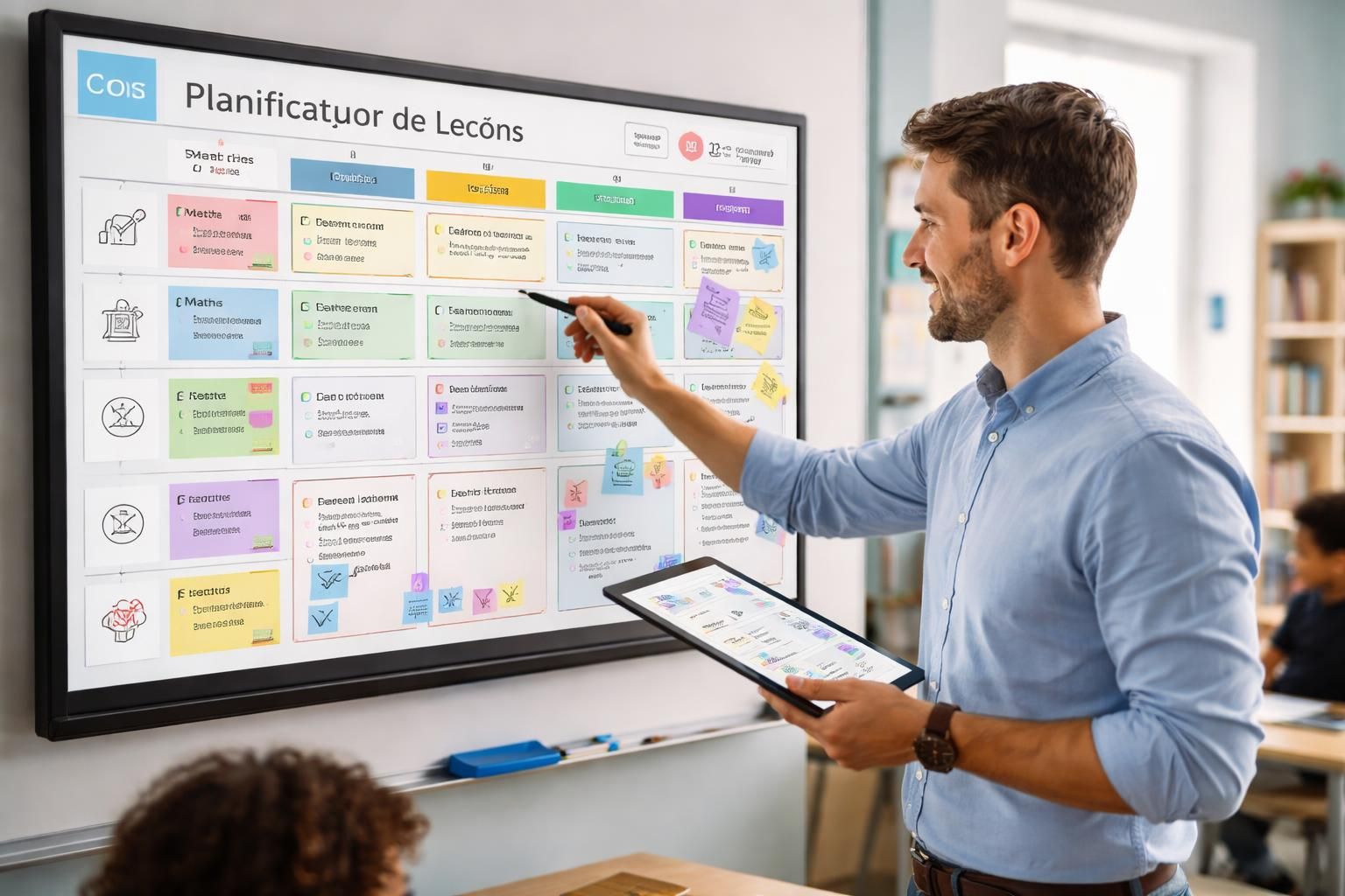 optimisez la planification de vos cours avec notre organisateur intuitif, conçu pour des leçons efficaces et bien structurées.