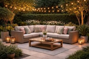 découvrez comment transformer votre extérieur en un espace élégant et confortable grâce à notre sélection de salons de jardin design et pratiques.