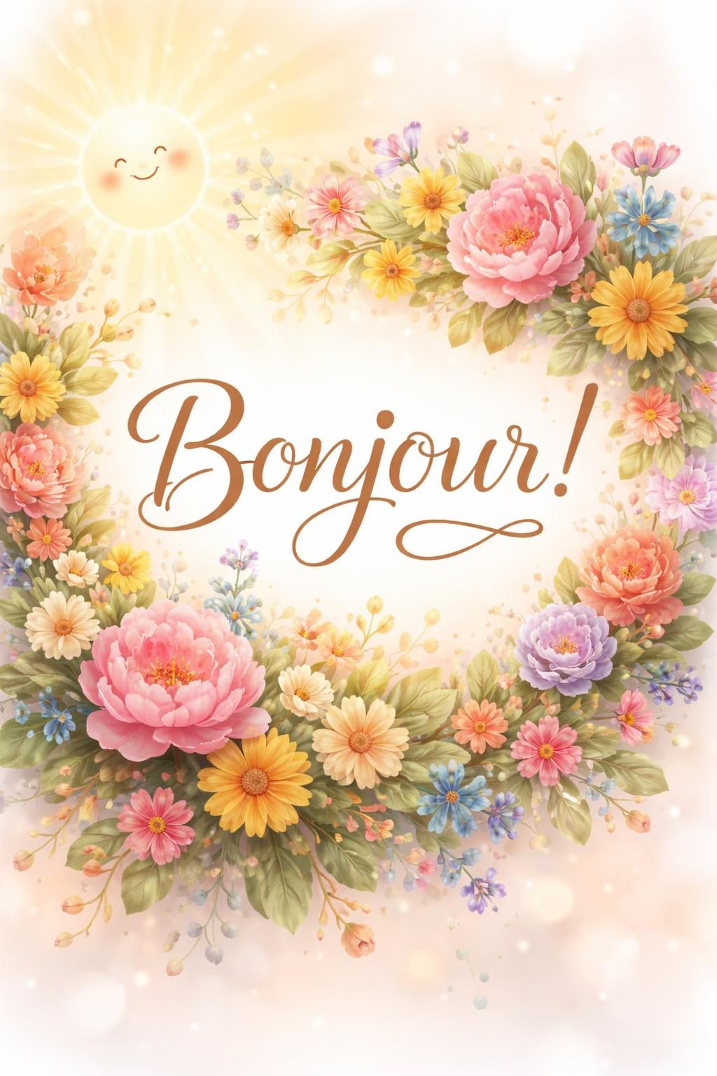 découvrez une image chaleureuse et accueillante pour dire bonjour avec un sourire éclatant et partager la bonne humeur dès le matin.