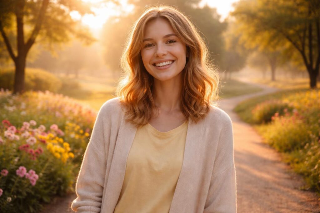 découvrez une image chaleureuse parfaite pour dire bonjour avec le sourire et transmettre joie et positivité dès le matin.