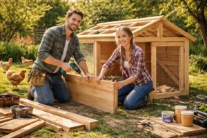 découvrez notre guide pratique pour construire votre propre poulailler avec des astuces diy simples et efficaces, parfait pour débutants et passionnés.