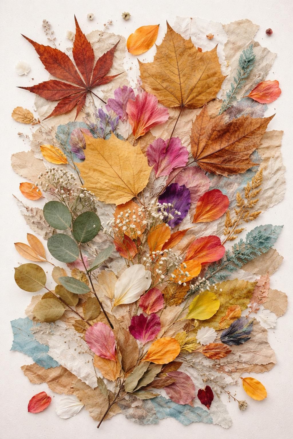 découvrez des créations artistiques uniques où les collages sont sublimés par la beauté naturelle, mêlant créativité et harmonie avec l'environnement.