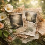 découvrez des créations artistiques uniques où les collages sont sublimés par la beauté et la richesse de la nature, alliant créativité et inspiration naturelle.