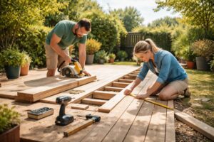 découvrez notre guide pratique pour créer votre terrasse vous-même. suivez étape par étape nos conseils pour une réalisation maison réussie, esthétique et durable.
