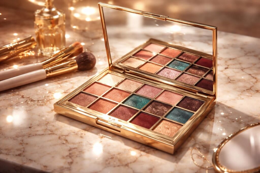 découvrez notre palette exclusive et sublimez votre maquillage avec des couleurs intenses et une finition professionnelle. l'art du maquillage à portée de main pour un look irrésistible.
