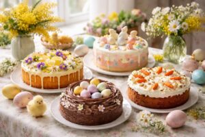 découvrez nos recettes de gâteaux festifs pour célébrer pâques avec des délices sucrés parfaits pour toute la famille.