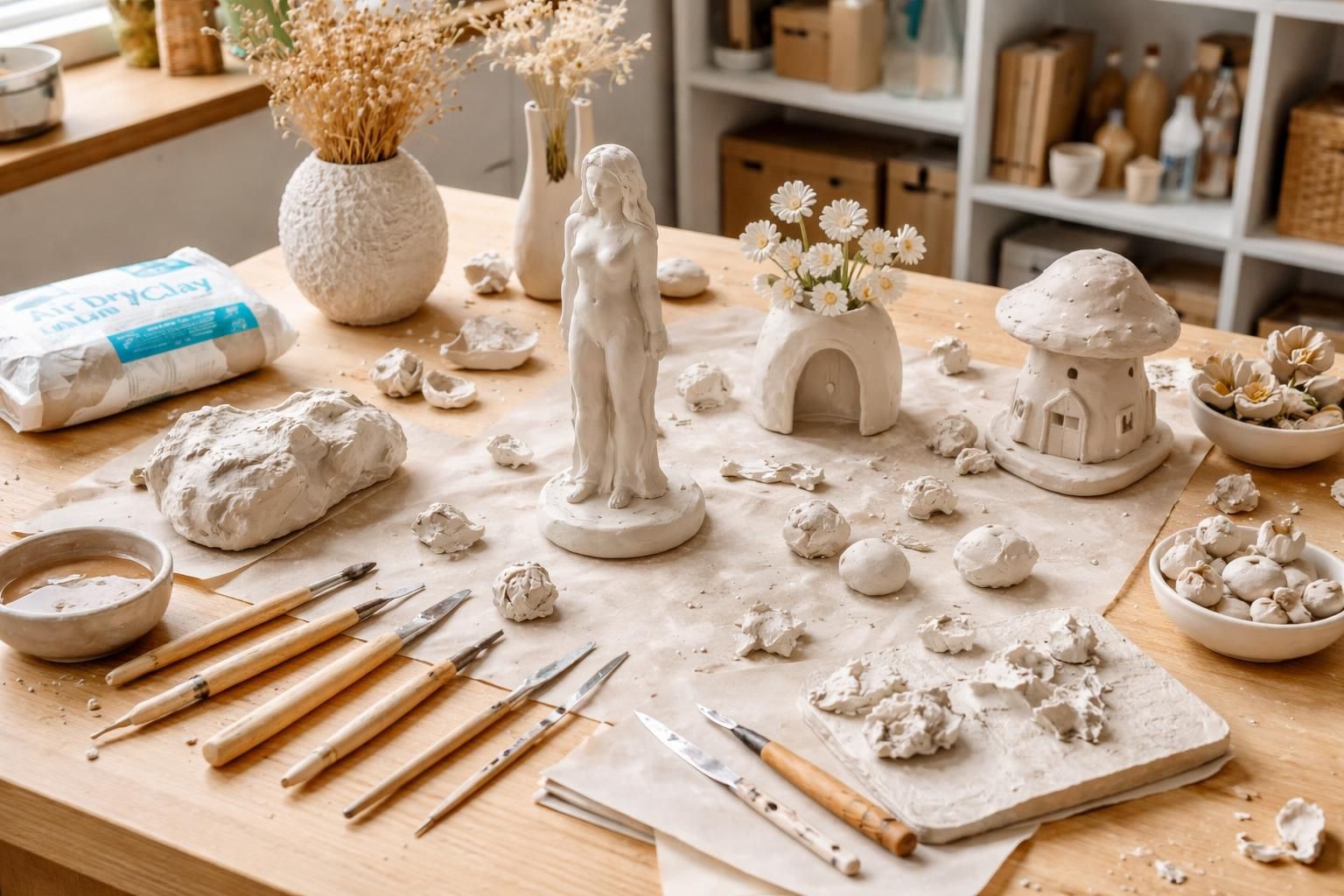 découvrez notre guide pratique pour créer facilement des objets uniques avec de l'argile autodurcissante. conseils, astuces et étapes simples pour réussir vos créations.