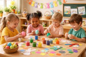 découvrez des idées simples et ludiques de bricolage de pâques spécialement conçues pour les enfants de maternelle, parfaites pour éveiller leur créativité et s'amuser en famille.