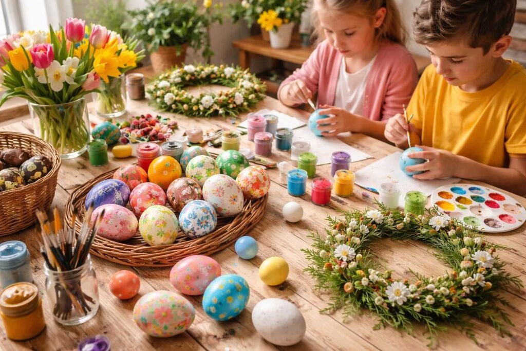 découvrez des idées créatives et originales d'activités manuelles pour célébrer pâques en famille et stimuler l'imagination des enfants.