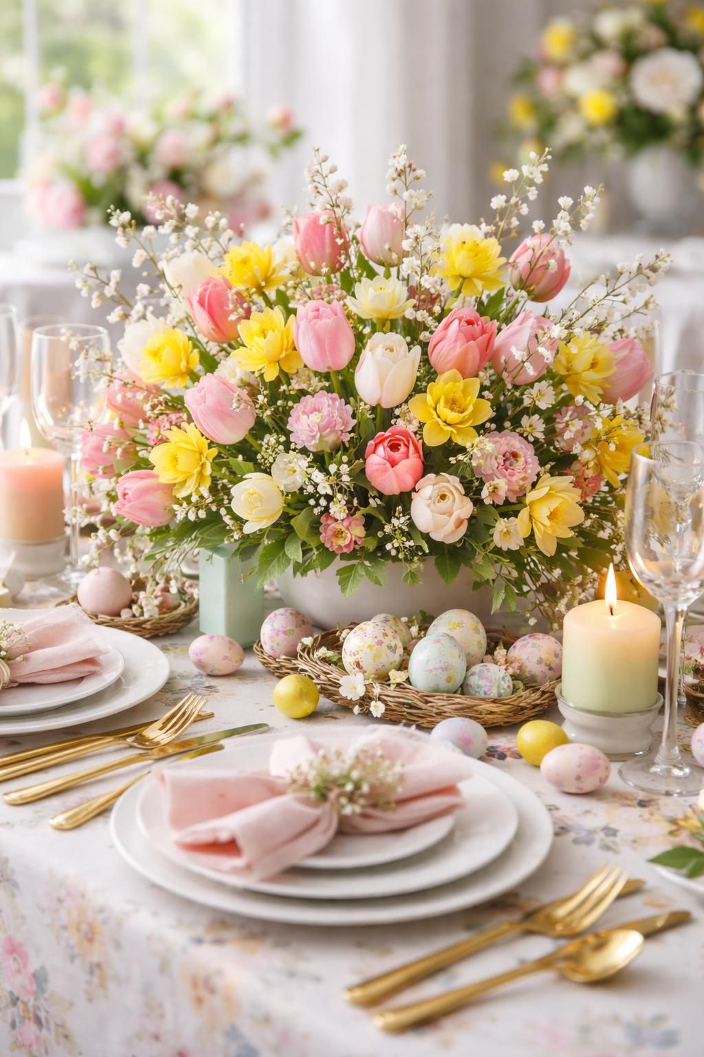 découvrez des idées créatives et originales pour sublimer vos centres de table de pâques et apporter une touche festive à votre décoration.