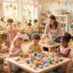 découvrez des idées d'activités ludiques et créatives pour célébrer pâques en crèche, adaptées aux tout-petits pour un moment joyeux et éducatif.