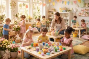 découvrez des idées d'activités ludiques et créatives pour célébrer pâques en crèche, adaptées aux tout-petits pour un moment joyeux et éducatif.