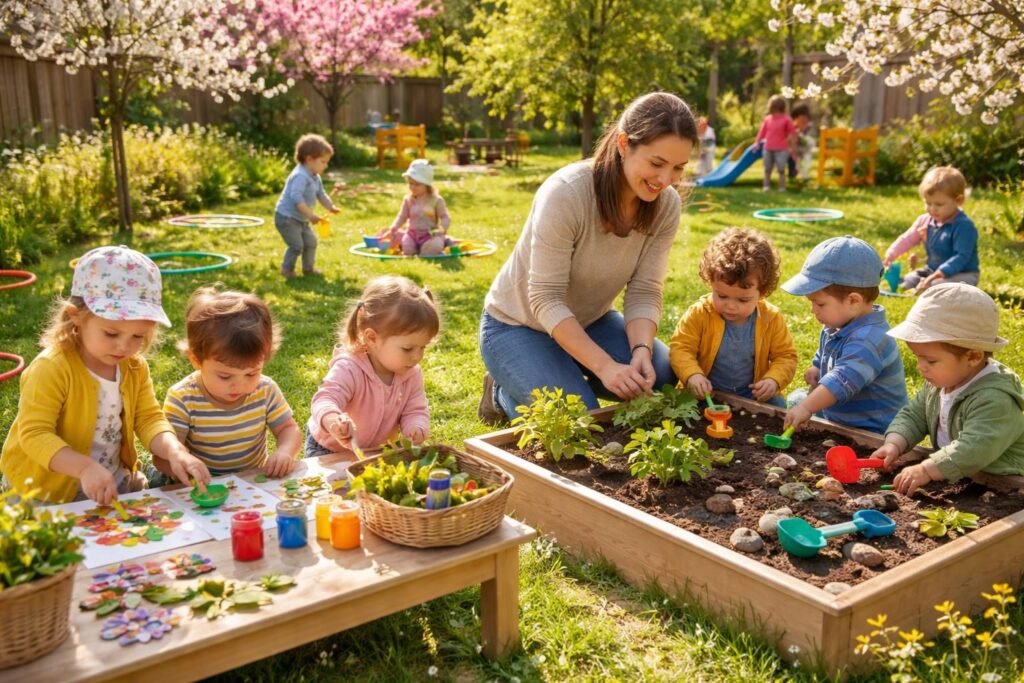 découvrez des idées d'activités printanières ludiques et éducatives pour stimuler l'éveil des tout-petits en crèche, favorisant leur développement et leur curiosité.
