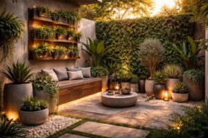 découvrez des idées ingénieuses pour décorer votre petit jardin avec style et créer un espace charmant, fonctionnel et esthétique.