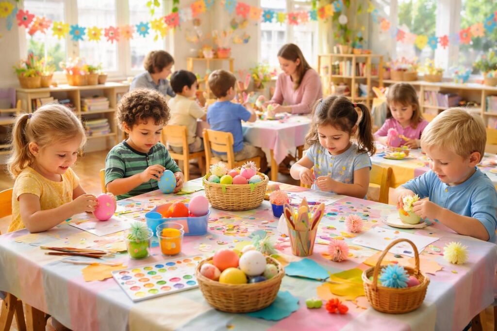 découvrez des idées ludiques et créatives pour animer les activités de pâques en maternelle, favorisant l'apprentissage et le plaisir des tout-petits.