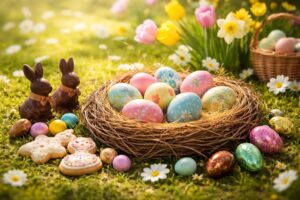 découvrez les traditions et douceurs du joyeux nid de pâques, une célébration festive remplie de chocolat, d'œufs colorés et de moments conviviaux en famille.