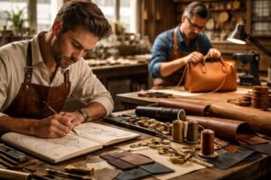 découvrez l'art et les secrets de la fabrication de sacs, de la conception du design à la création artisanale, alliant savoir-faire et créativité pour des pièces uniques.