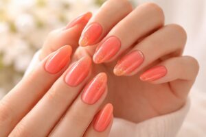 découvrez les dernières tendances manucure et sublimez vos ongles avec le vibrant orange corail, une couleur lumineuse et pleine d'énergie pour un look estival et élégant.